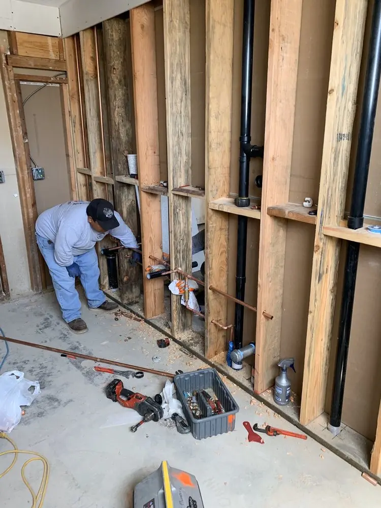 Commercial rough-in plumbing for Commercial Plumbing in High Point Terrace